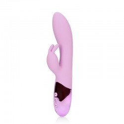 VIBRADOR RABBIT ULTRA SOFT SILICONE EXOTIC FUCSHSIA LOVELINE