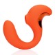VIBRADOR G-SPOT VIBRATOR WITH CLITORAL PULSE WAVE UNTAMED ORANGE LOVELINE
