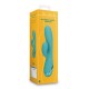 VIBRADOR COELHO INSUFLÁVEL PEACOCK BLUE LOVELINE
