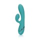 VIBRADOR COELHO INSUFLÁVEL PEACOCK BLUE LOVELINE