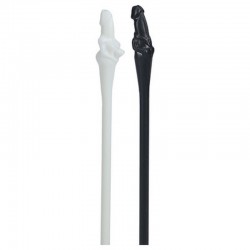 PALHINHAS NOIVOS BRANCO E PRETO S-LINE