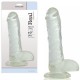 DILDO REAL RAPTURE SKY EMOTION 10'' TRANSPARENTE