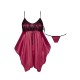 CAMISA DE NOITE E TANGA JULIETA ROXO BEAUTY NIGHT FASHION