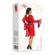 CAMISA DE NOITE E TANGA VALENTINA VERMELHO BEAUTY NIGHT FASHION