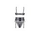 CONJUNTO DE 3 PEÇAS CHIARA PRETO BEAUTY NIGHT FASHION