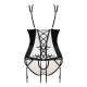 CORPETE E TANGA GIANNA PRETO BEAUTY NIGHT FASHION