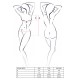 BODY ADARA VERMELHO PASSION