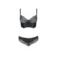CONJUNTO DE 2 PEÇAS BIKINI ASTRIDA PRETO PASSION