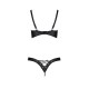 CONJUNTO DE 2 PEÇAS CELIN BIKINI PRETO PASSION