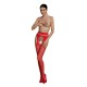 COLLANTS COM EFEITO LIGAS S002 VERMELHAS ECO COLLECTION PASSION
