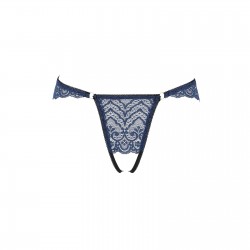 TANGA COM ABERTURA LYRIA AZUL PASSION