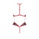 BODY SATARA VERMELHO EROTIC LINE PASSION