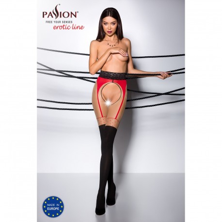 COLLANTS TIOPEN 003 VERMELHAS (20/40 DEN) EROTIC LINE PASSSION