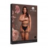 CINTO DE LIGAS DOUBLE STRAP PRETO TAMANHO QUEEN LE DÉSIR