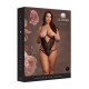 BODY LACE UNDERWIRED PRETO TAMANHO QUEEN LE DÉSIR