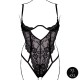 BODY LACE UNDERWIRED PRETO TAMANHO QUEEN LE DÉSIR