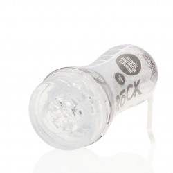 MASTURBADOR TEASY RIDER TEXTURED TRANSPARENTE REALROCK