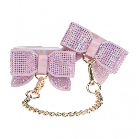 ALGEMAS DE TORNOZELOS PARIS COLLECTION ROSA OUCH!
