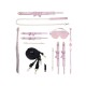 KIT COM BOLSA PARIS COLLECTION ROSA OUCH!