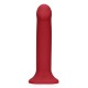 VIBRADOR NON-PHALLIC VIBRATING DILDO GRANDE RASPBERRY RED LOVELINE