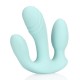 VIBRADOR 3-1 DE SILICONE LIQUIDO BREEZY BLUE LOVELINE