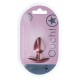 PLUG ANAL SMOOTH SILICONE SMALL 2.6 /6,5 CM ROSE GOLD OUCH!