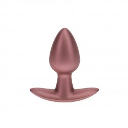 PLUG ANAL SMOOTH SILICONE SMALL 2.6 /6,5 CM ROSE GOLD OUCH!