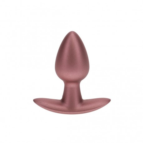 PLUG ANAL SMOOTH SILICONE SMALL 2.6 /6,5 CM ROSE GOLD OUCH!