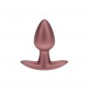 PLUG ANAL SMOOTH SILICONE SMALL 2.6 /6,5 CM ROSE GOLD OUCH!