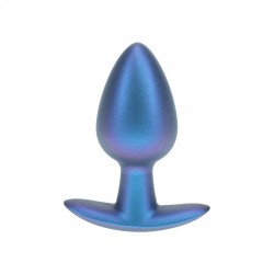 PLUG ANAL SMOOTH SILICONE MEDIUM 3,1 /7,9 CM METALLIC BLUE OUCH!