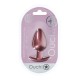 PLUG ANAL SMOOTH SILICONE LARGE 3,5 /8,9 CM ROSE GOLD OUCH!