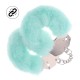ALGEMAS COM PELÚCIA HEAVY-DUTY FLUFFY POWDER GREEN OUCH!