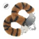 ALGEMAS COM PELÚCIA HEAVY-DUTY FLUFFY TIGER OUCH!