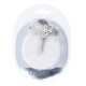 ALGEMAS COM PELÚCIA HEAVY-DUTY FLUFFY BRANCO OUCH!
