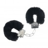 ALGEMAS COM PELUCHE CLASSIC FLUFFY PRETO OUCH!