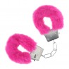 ALGEMAS COM PELUCHE CLASSIC FLUFFY ROSA OUCH!