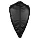 RESTRIÇÃO DE BRAÇOS ZIP-UP FULL ARM AND SHOULDER SLEEVE PRETO XTREME OUCH!