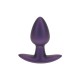 PLUG ANAL SMOOTH SILICONE SMALL 2.6 /6,5 CM METALLIC PURPLE OUCH!