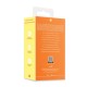 MINI MASSAJADOR RECARREGÁVEL MICROBOOST LARANJA LOVELINE 