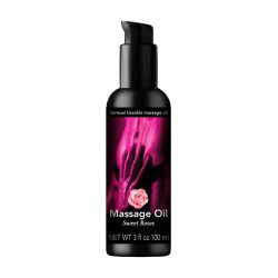 ÓLEO DE MASSAGEM SENSUAL BEIJÁVEL SWEET ROSES 3 FL OZ / 100 ML PHARMQUESTS