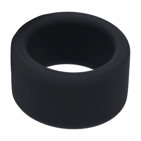 EXTENSOR DE TESTÍCULOS EM SILICONE LÍQUIDO M  34MM PRETO LEVELZ