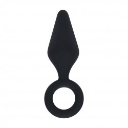 PLUG ANAL DE SILICONE S PRETO LEVELZ