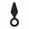 PLUG ANAL DE SILICONE S PRETO LEVELZ