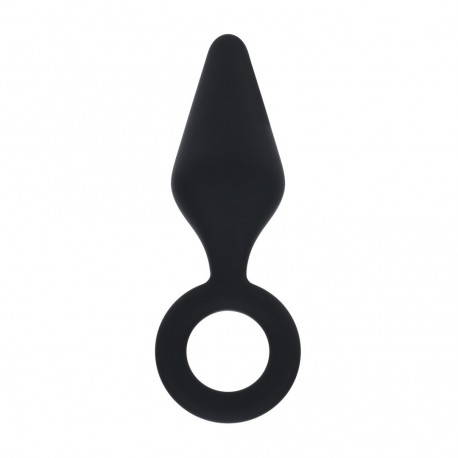PLUG ANAL DE SILICONE M PRETO LEVELZ
