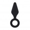 PLUG ANAL DE SILICONE M PRETO LEVELZ