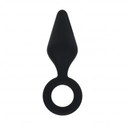 PLUG ANAL DE SILICONE L PRETO LEVELZ