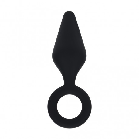 PLUG ANAL DE SILICONE L PRETO LEVELZ
