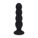 PLUG ANAL DE SILICONE LÍQUIDO QUAD RATTLE XL PRETO LEVELZ