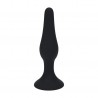 PLUG ANAL DE SILICONA SLIM S PRETO LEVELZ