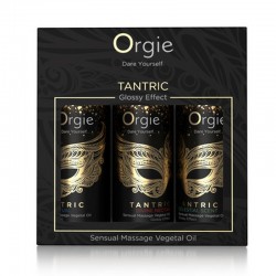 CONJUNTO DE ÓLEOS DE MASSAGEM TANTRIC SENSUAL MINI SIZE ORGIE
